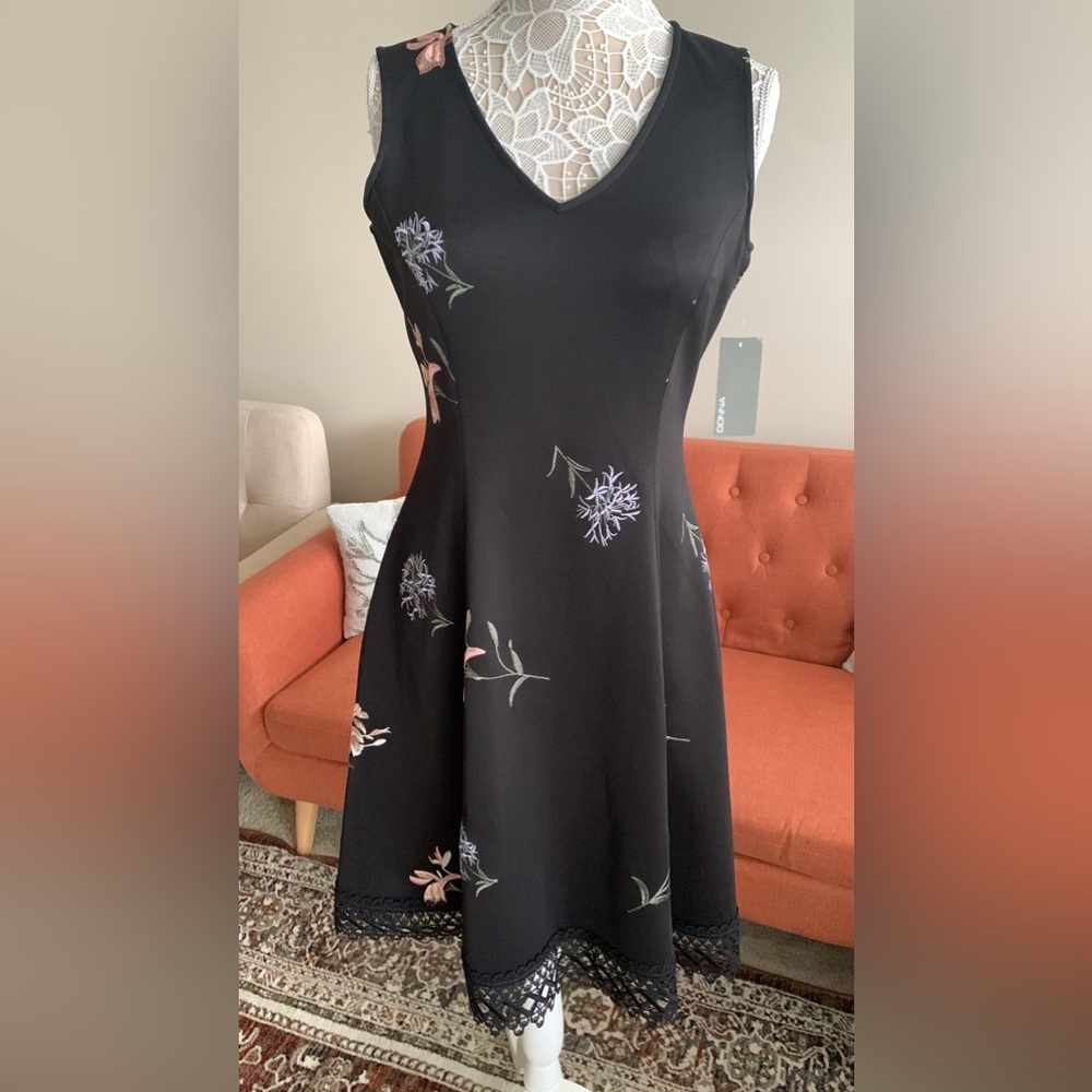 Black summer dress
